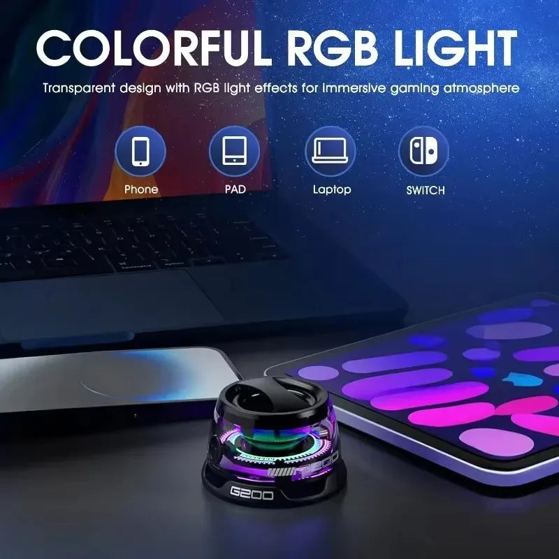 RealBop G200 Magnetic RGB Bluetooth Speaker